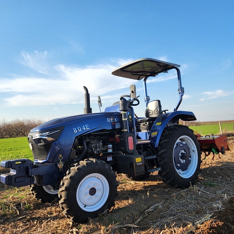 Tractor de rueda multifuncional de 80hp Rex REX