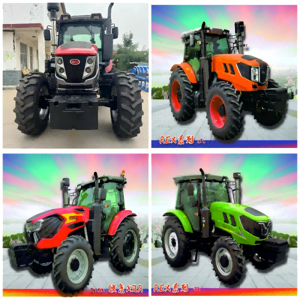 Tractor verde agrícola de 150 CV