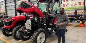Ghanaian Buyer Tours Our Tractor Base, Lays Groundwork for Future Collaboration