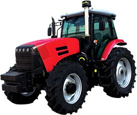 Tractor de 4 ruedas de 200 CV