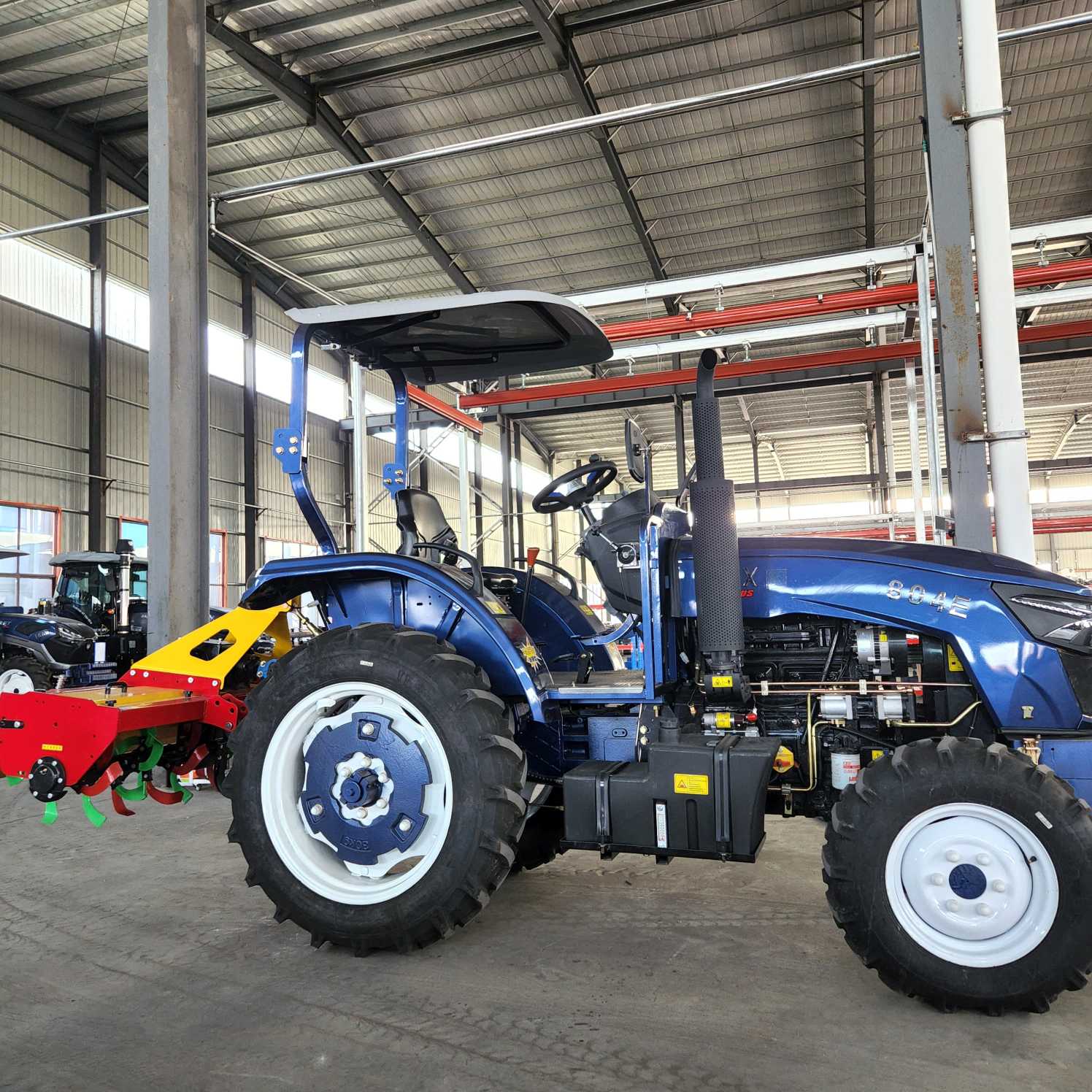 Tractor agrícola común de 80 CV y ​​4 W