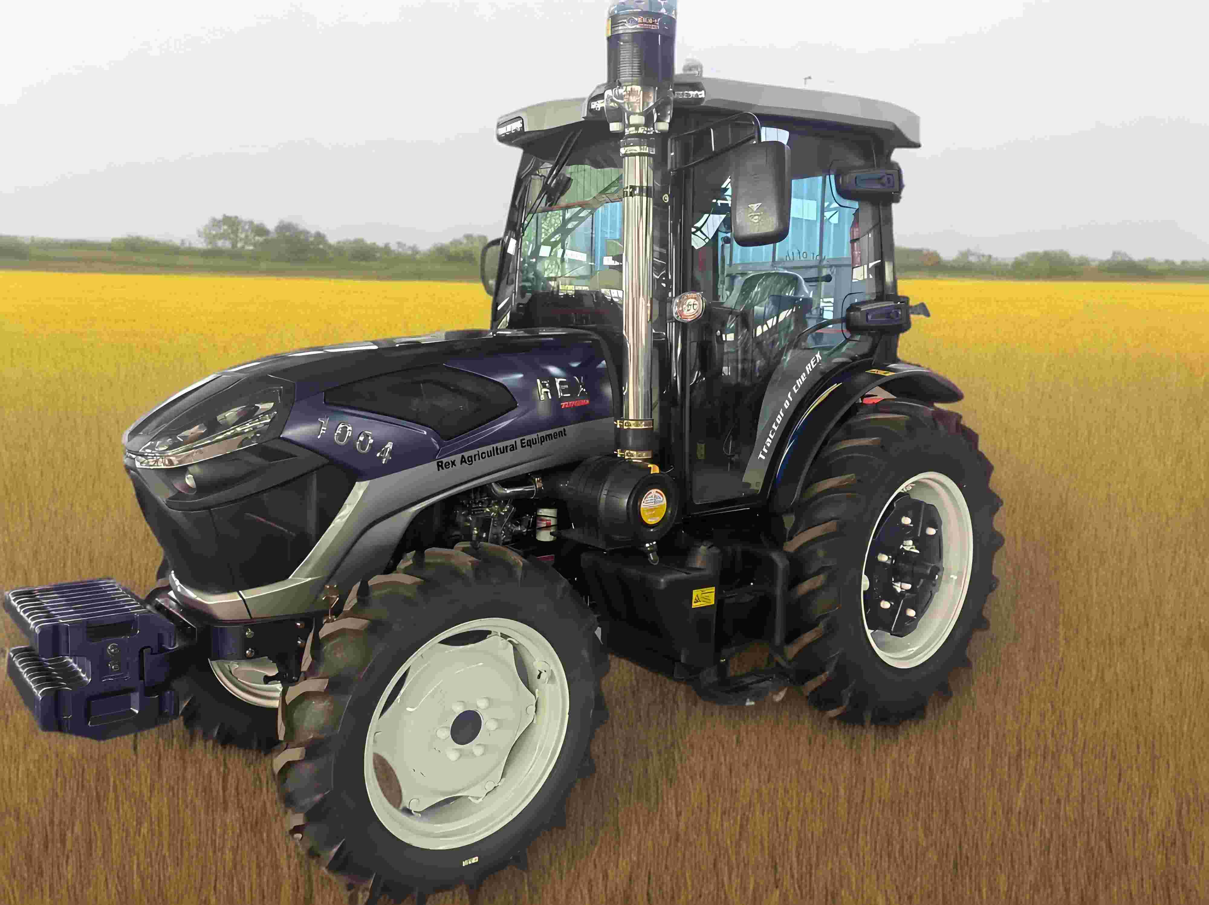Equipo de tractor agrícola de 100 HP