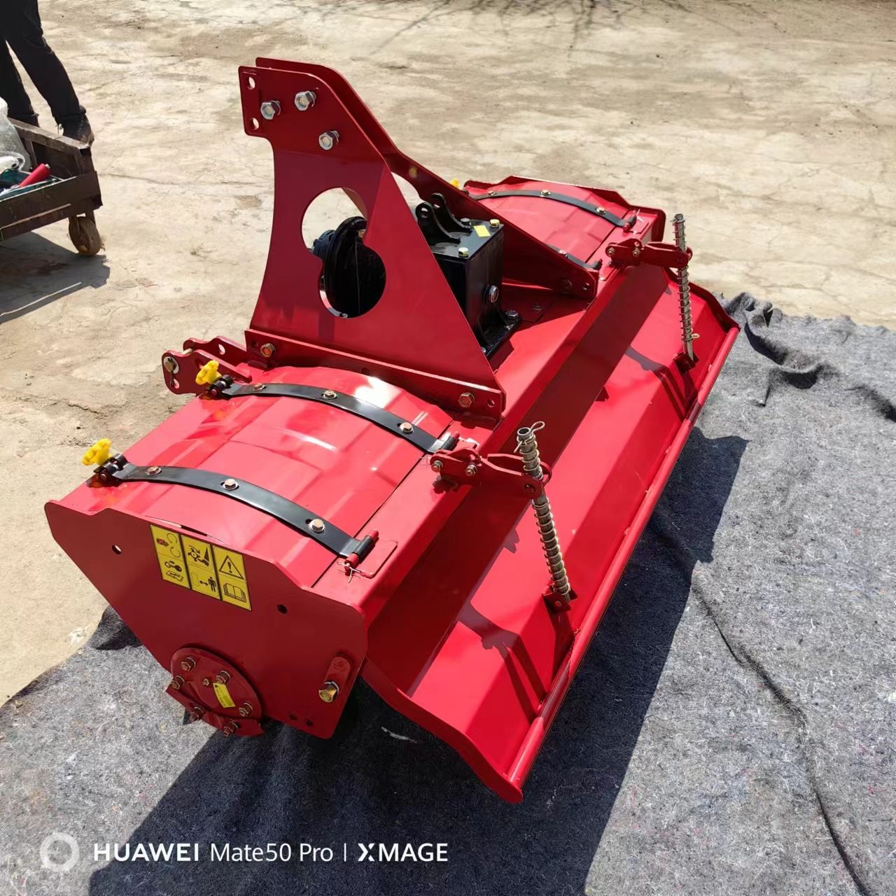 Tractor-Mounted Tiller