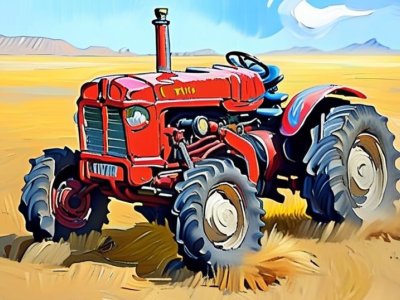 Tractor agrícola Hp