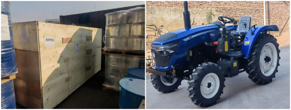 Tractor agrícola agrícola de 50 CV