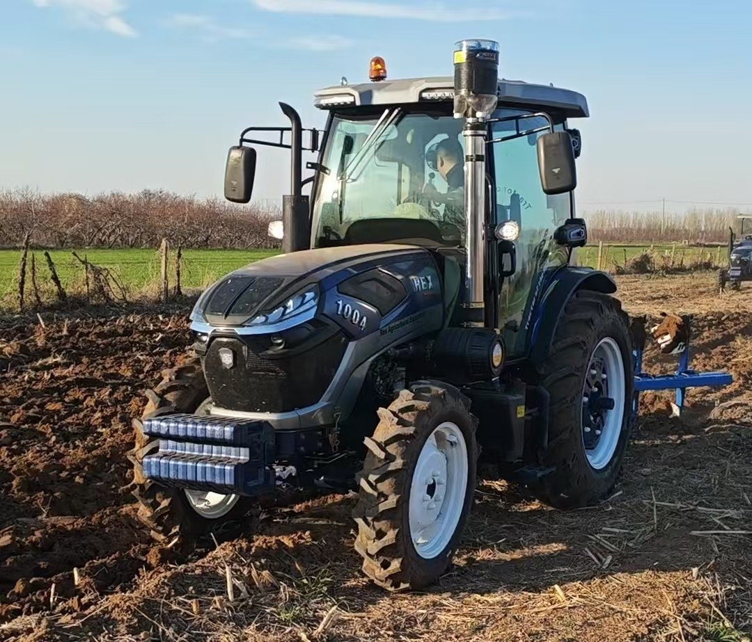 100HP Tractor with Flip the Plow