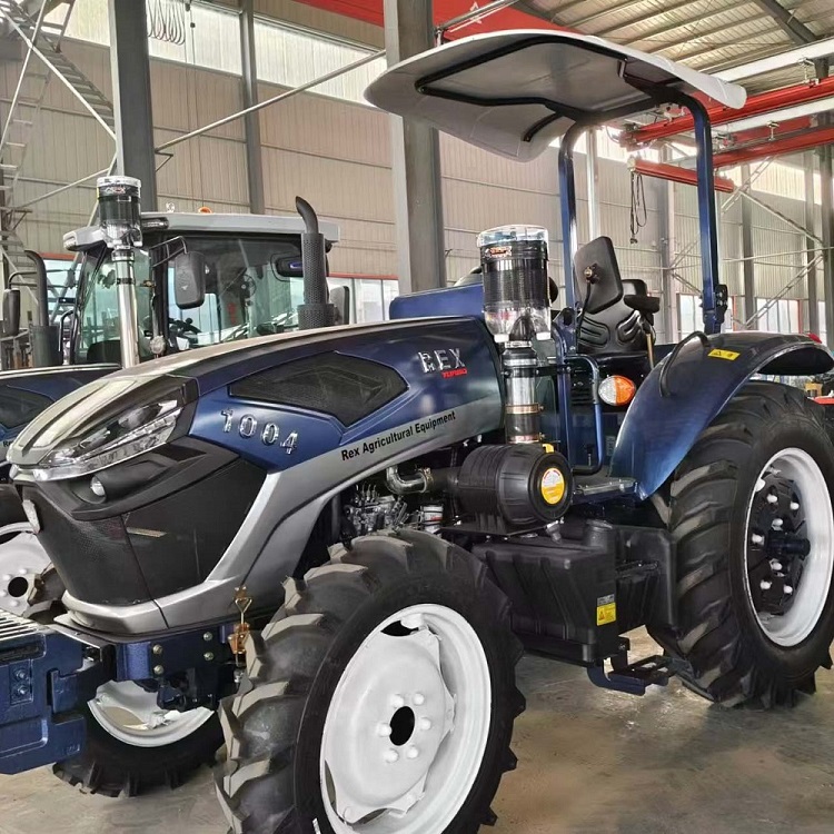 Tractor de ruedas multifuncional REX de 90 HP