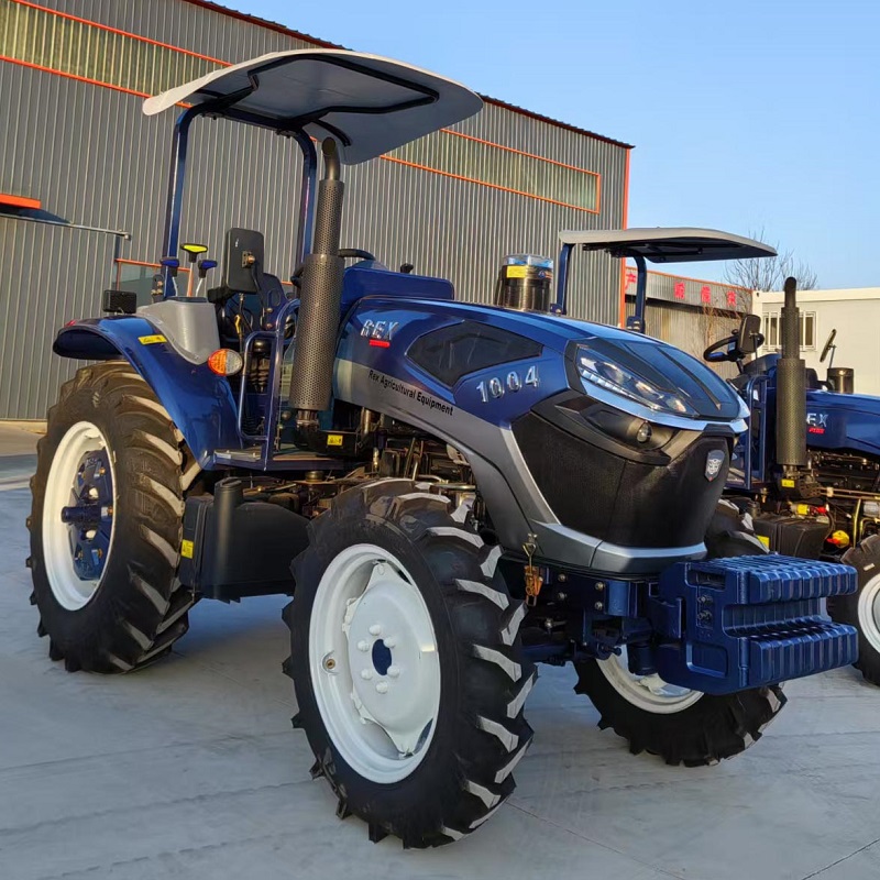 Tractor de ruedas multifuncional REX de 90 HP