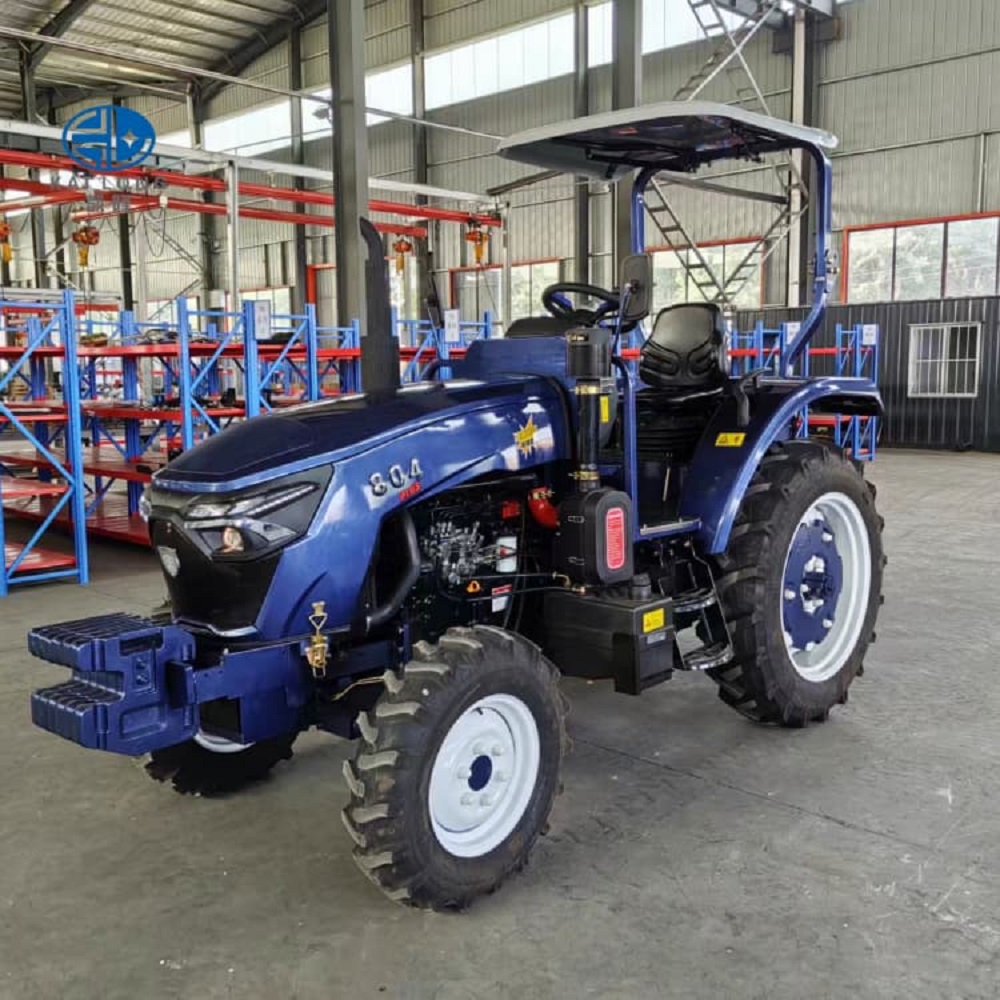 Tractor de rueda multifuncional de 80hp Rex REX